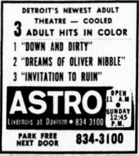 Dox Theatre - 1969-07-04 Ad (newer photo)
